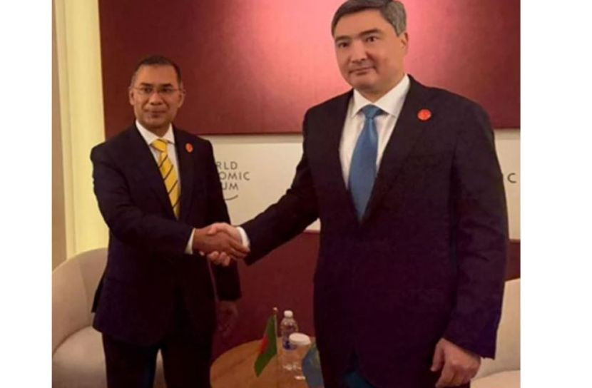 Prime Minister Tarek Rahman – Prime Minister Oljas Bektenov meeting